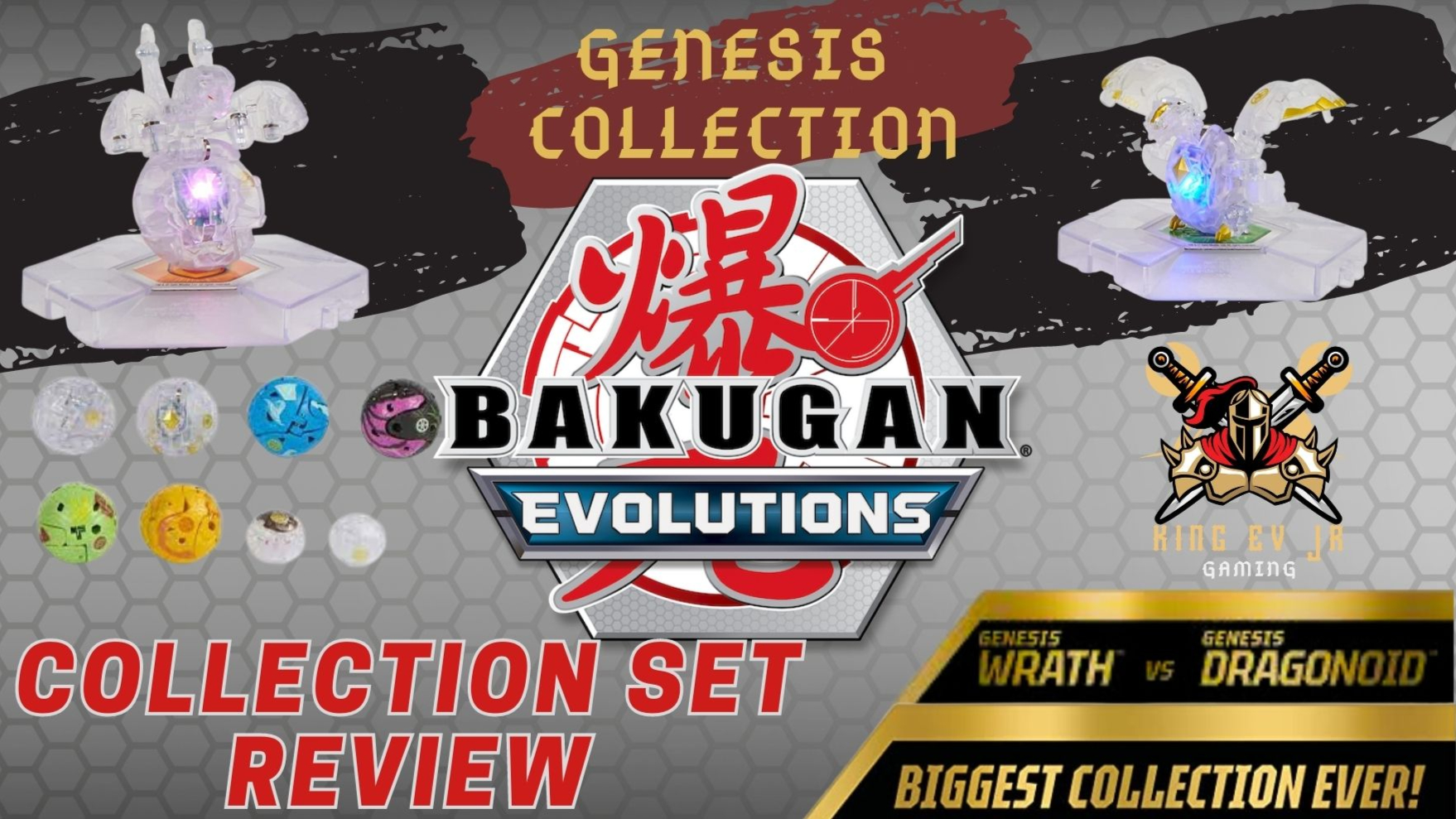 King EV Jr. Bakugan Collection review
