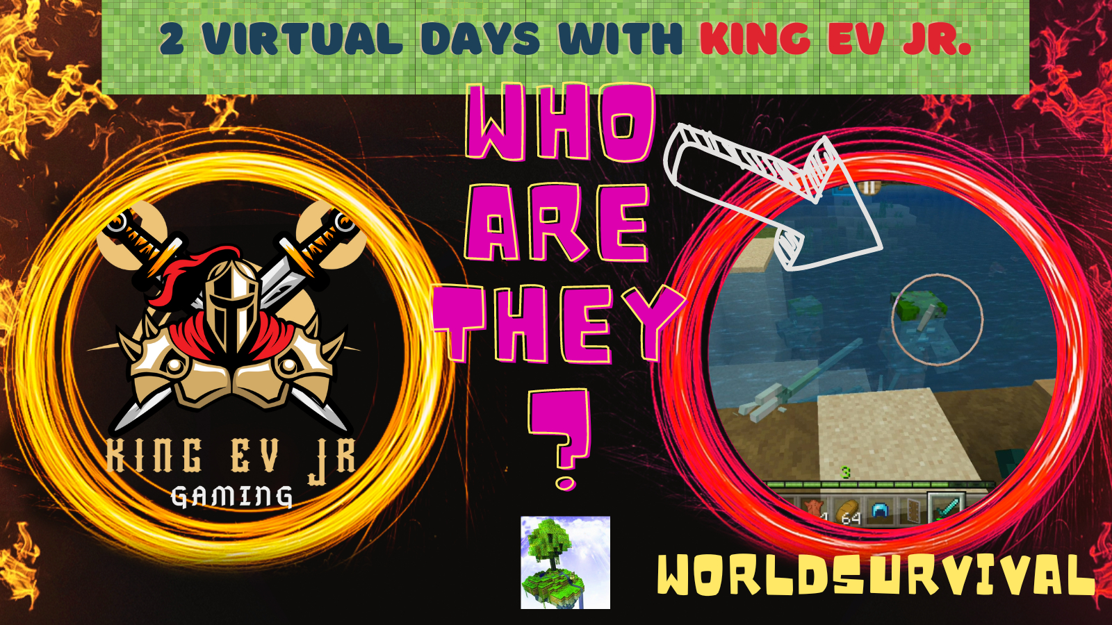 2 Virtual days with King EV Jr. - Who are those creatures? - WorldSurvival